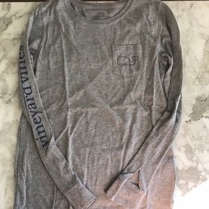 Vineyard Vines Long-Sleeve Whale Print Tee